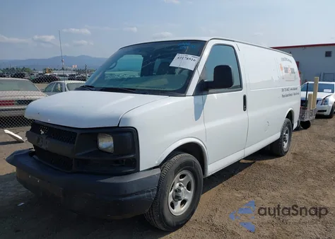 2007 Chevrolet Express Work Van z USA, uszkodzony, nr VIN 1GCFG15XX71249900